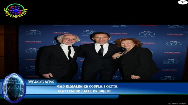 Gad Elmaleh en couple ? Cette inattendue faite en direct