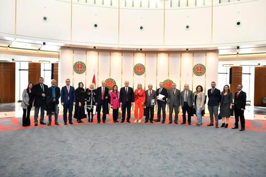 Yargıtay Başkanı Akarca basın mensuplarıyla bir araya geldi