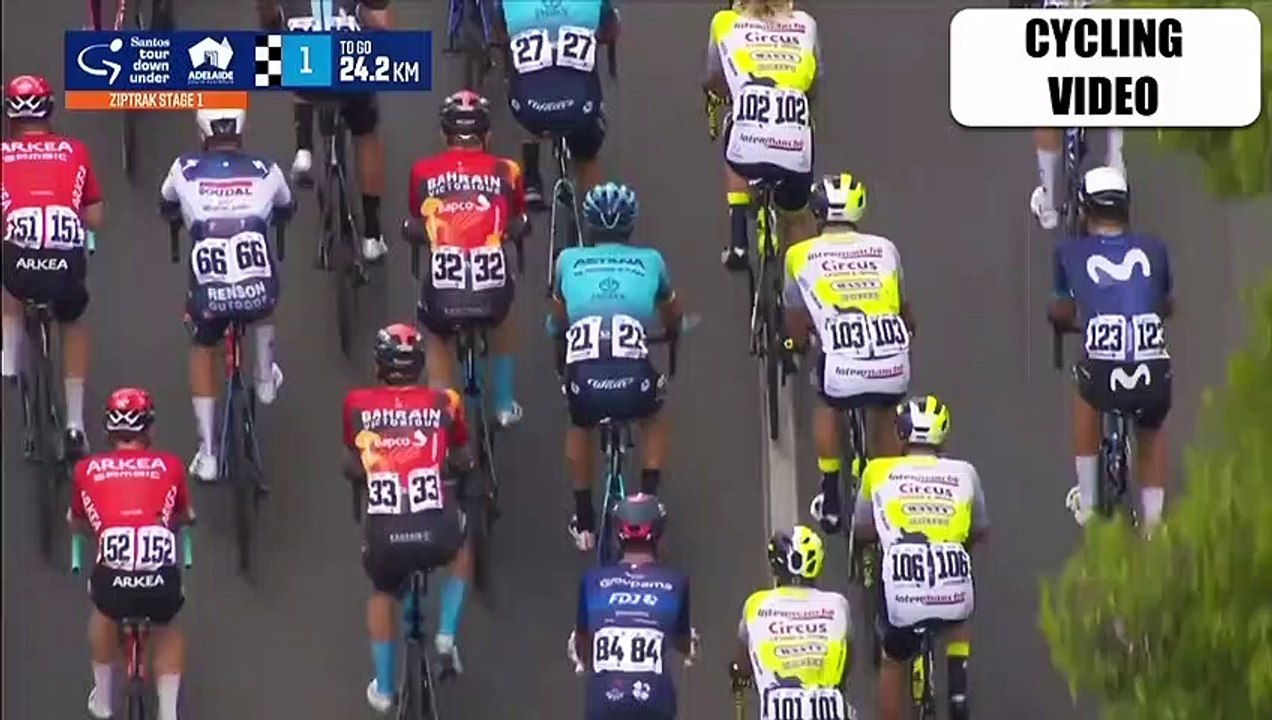 Big Crash For Jumbo-Visma At Tour Down Under