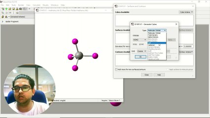 Electrostatic Potential (ESP) Surface Calculations and Analysis Using Gaussian || Part 4
