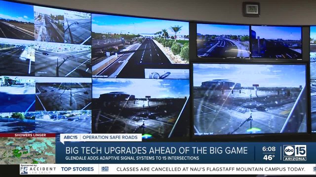 New technology added to West Valley intersections ahead of Super Bowl to ease congestion