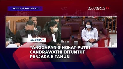 Tanggapan Putri Candrawathi Soal Jaksa Tuntut Hukuman Penjara 8 Tahun