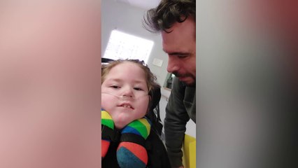 10-year-old Milo celebrates a January Christmas at home with family after a month in hospital