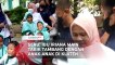 Seru! Ibu Iriana Jokowi Main Tarik Tambang Bersama Anak-anak di Klaten