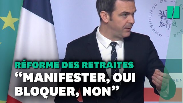 Réforme des retraites : le gouvernement ne veut pas de blocage