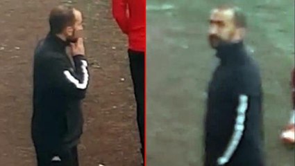 Türkiye'de bu da oldu! Kulübedeki futbolcunun ağzındakini görenler gözlerine inanamadı