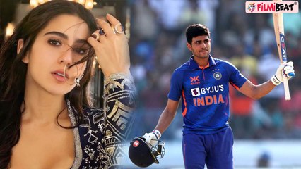 Shubhman Gill के Double Century लगाते ही Sara Ali Khan को क्यों होने लगीं  Social Media पर Trend