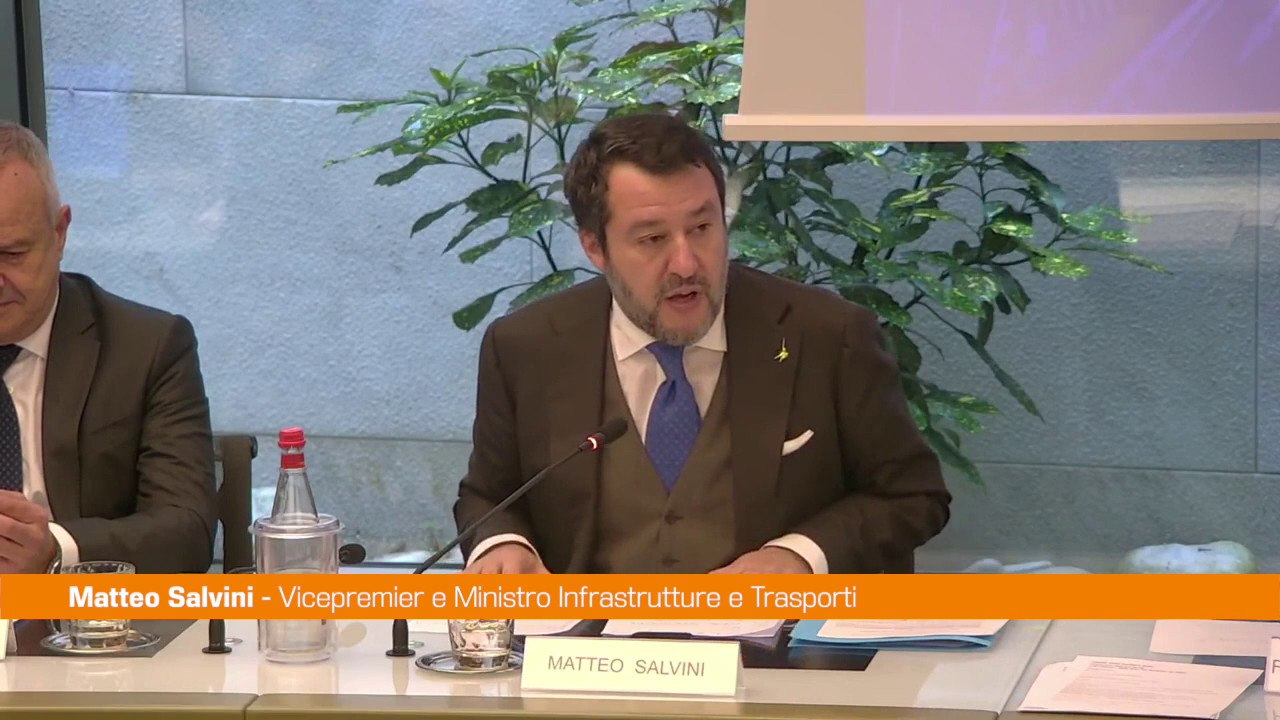 Codice appalti, Salvini "Aperti a suggerimenti"