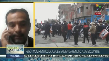 Humberto Morales: El diálogo y la calma debieron imponerse al inicio del gobierno de Dina Boluarte