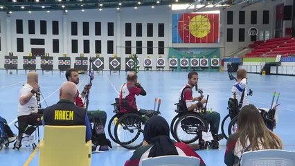 Para okçulukta Sporcu Havuzu Seçme Yarışması, Samsun'da devam ediyor