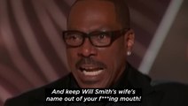 Eddie Murphy Explains Why He Name-Dropped Will Smith During His Golden Globes Speech