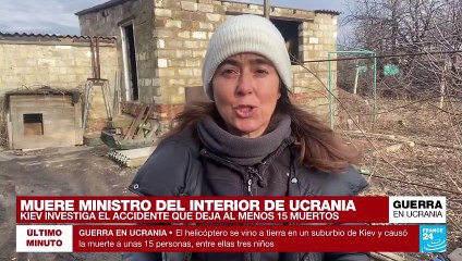 Informe desde la región de Donetsk: ministro del Interior ucraniano falleció en accidente aéreo