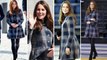 Princess Of Wales Kate Gets Into The Spirit In Tartan Coat Which Hides THAT Baby Bump