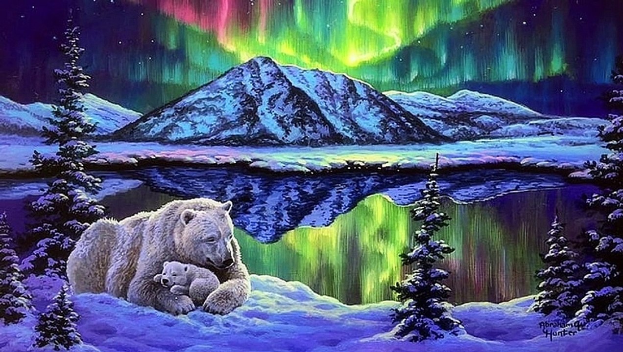 Soothing Sounds of a Polar Blizzard Storm for Relaxation and Sleep