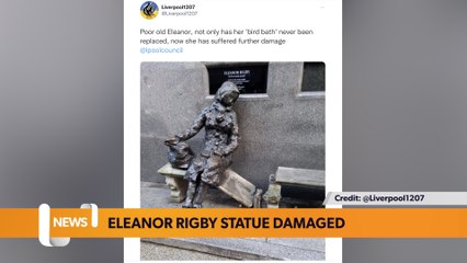 Liverpool headlines 18 January: Eleanor Rigby statue damaged