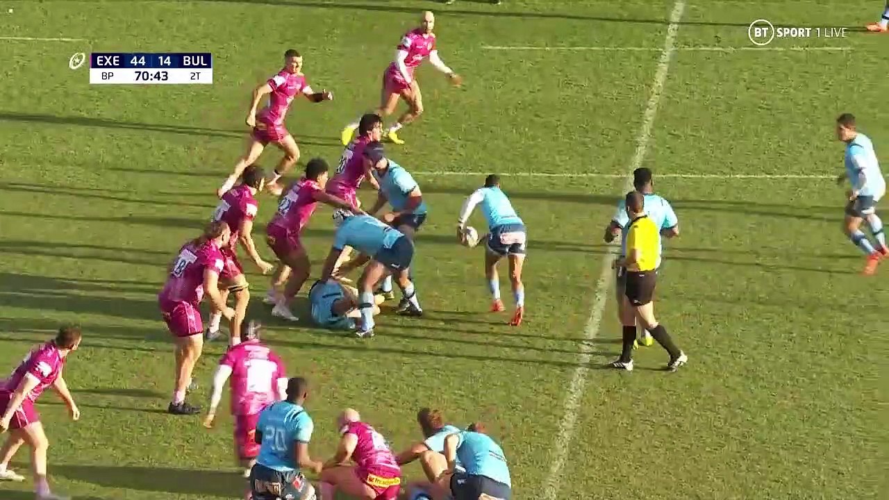 Exeter Chiefs v Vodacom Bulls: Fast ball