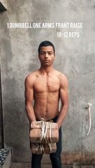 Shoulder workout at home shoulder workout at home with dumbbell