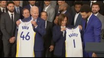 Golden State Warriors tornano alla Casa Bianca da Biden e Harris