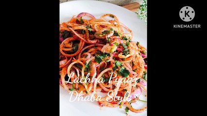 Laccha Tandoori Pyaz Dhaba Style | Laccha Pyaz Recipe | Goan Foodie