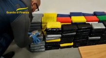 Traffico di droga dal Brasile: sequestrata 1 tonnellata di cocaina a banda italo-albanese (18.01.23)