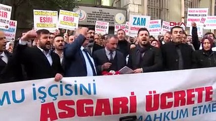 İstanbul’da sağlık çalışanlarından maaşlara zam talebiyle eylem: "Emek kırmızı çizgimizdir!"