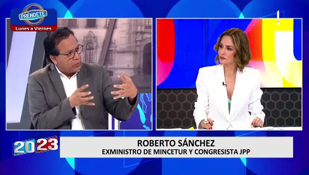 Roberto Sánchez niega que protestas hayan iniciado tras fallido golpe de Estado de Pedro Castillo