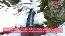 Tokat’ta bir tarafta bahar havası, bir tarafta kış