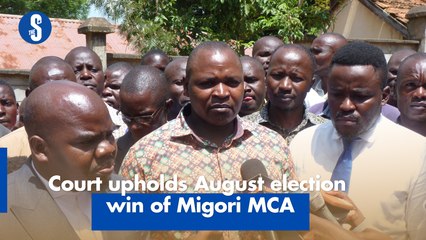 Court upholds August election win of Migori MCA