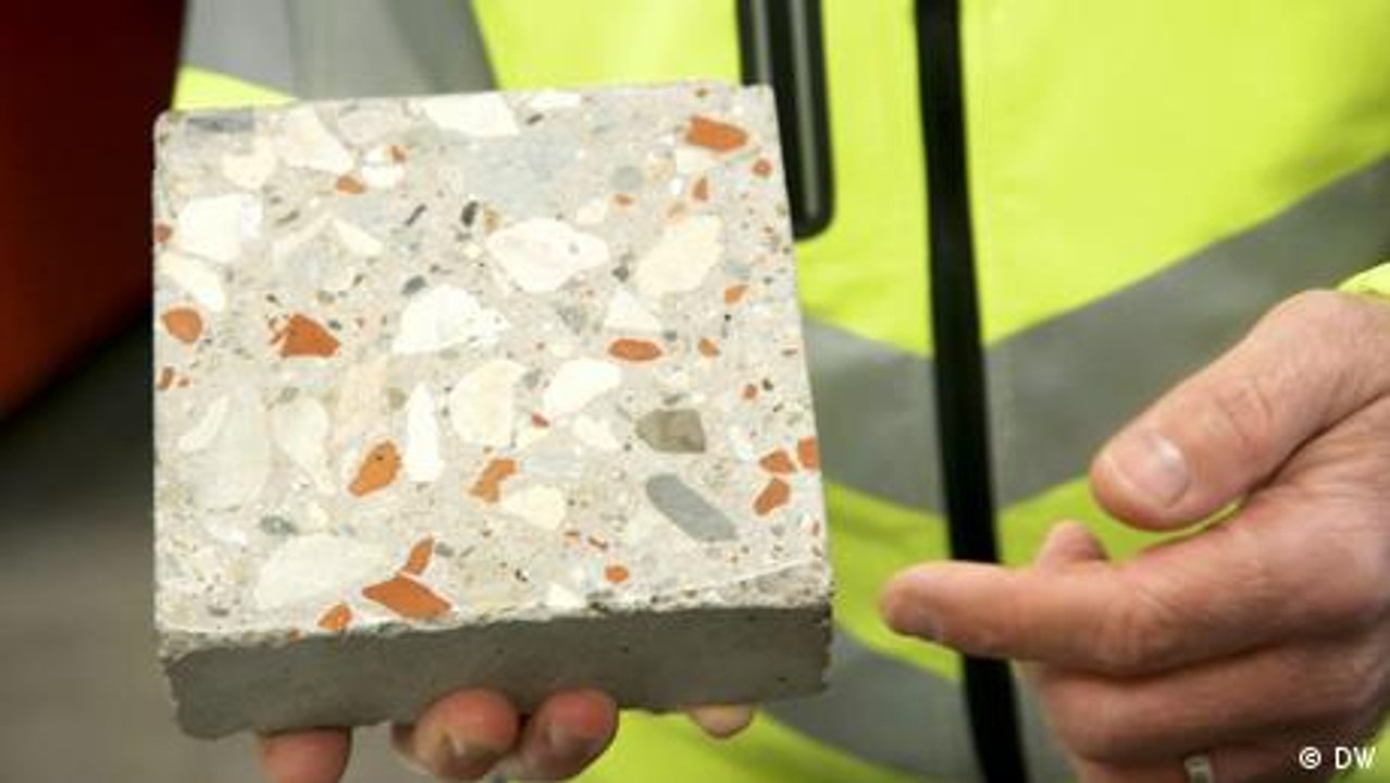 Recycelter Beton für nachhaltiges Bauen