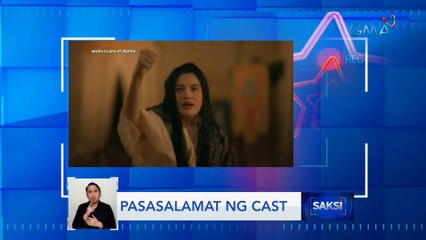 Cast ng "Maria Clara at Ibarra", taos-pusong nagpasalamat sa pagtatapos ng unang libro ng serye | Saksi