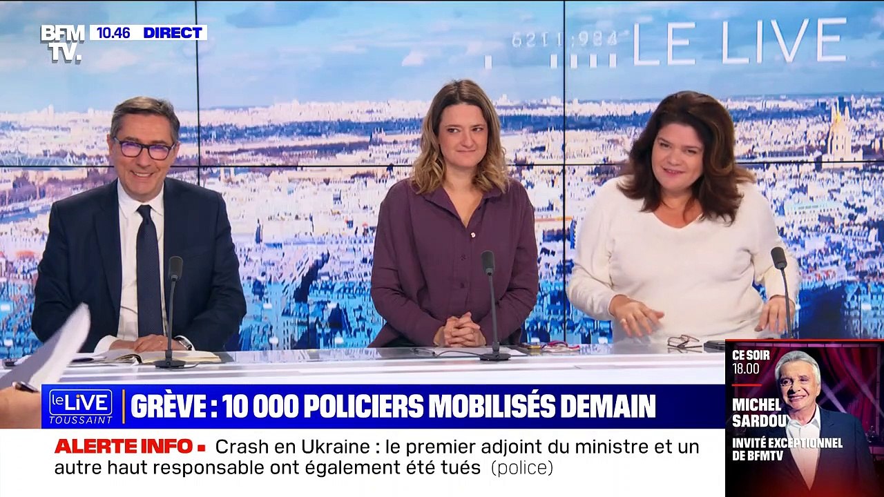 "Je prends des notes" : Raquel Garrido donne des leçons de journalisme à BFMTV, Bruce Toussaint riposte