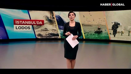 İstanbul'da lodos! Vatandaşlar yürümekte güçlük çekti