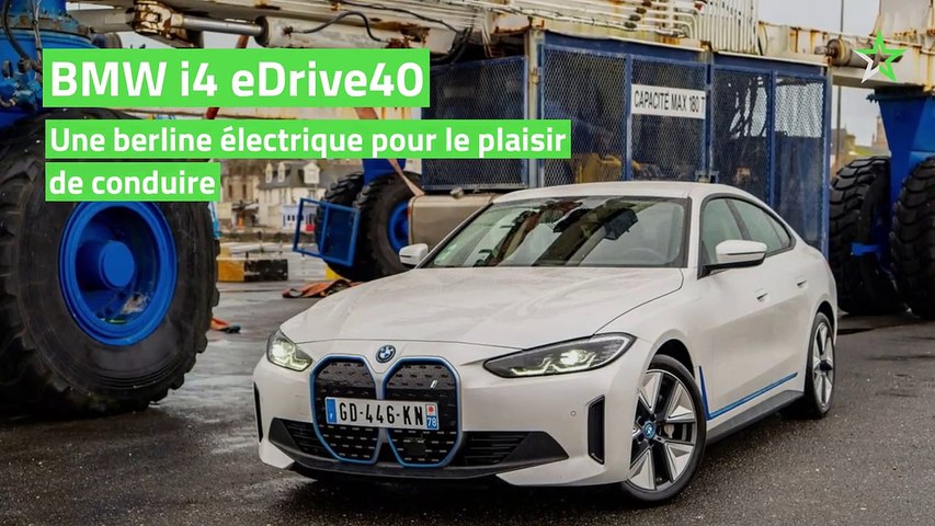 Test BMW i4 eDrive40 : une berline électrique...