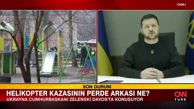 Ukrayna Devlet Başkanı Zelenski, Dünya Ekonomik Forumu'nda açıklamalarda bulundu