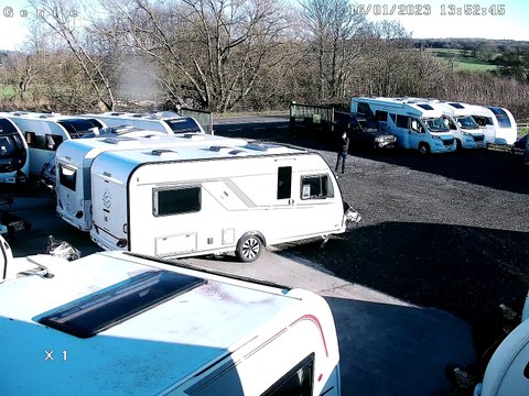 CCTV: Caravan stolen from Wakefield dealership