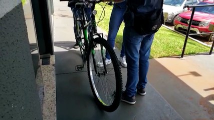 Bicicleta com alerta de furto é recuperada pelo GDE