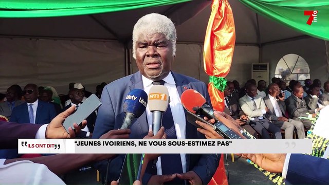 Robert Beugré Mambé (ministre gouverneur du district d'Abidjan) : Jeunes Ivoiriens, ne vous sous-estimez pas .