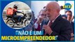 Lula  defende direitos para trabalhadores de aplicativo