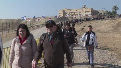 Şeria Nehri'nde Ortodoks Hristiyanların Vaftizi