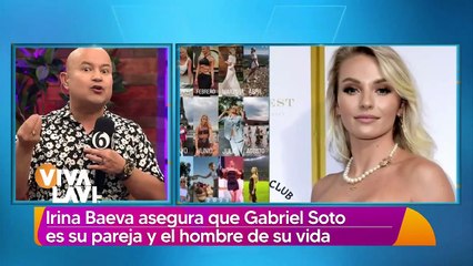 Irina Baeva asegura que Gabriel Soto es el amor de su vida; él se niega a hablar de ella