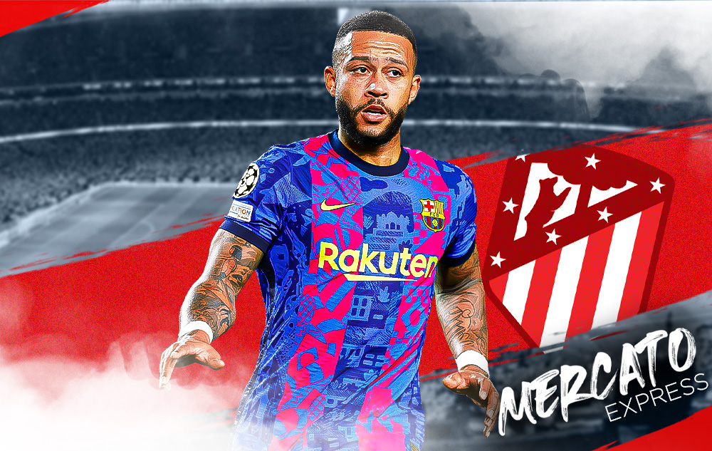 Mercato Express (18/01) : Et si Memphis atterrissait à l'Atlético de Madrid ?