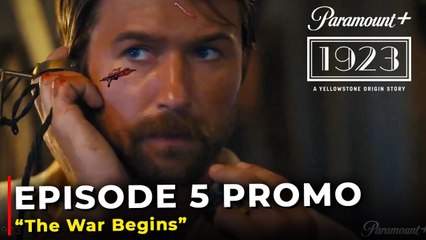 1923 Episode 5 Trailer Promo | The War Begins