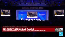 REPLAY: Ukraine Zelensky speaks at Davos World Economic Forum