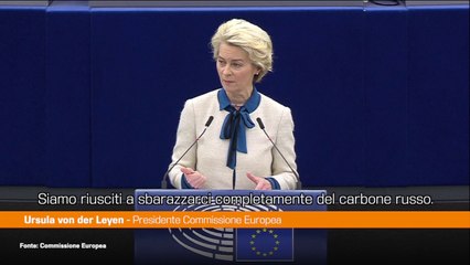 Energia, Von der Leyen "L'Ue si prepari in tempo al prossimo inverno"