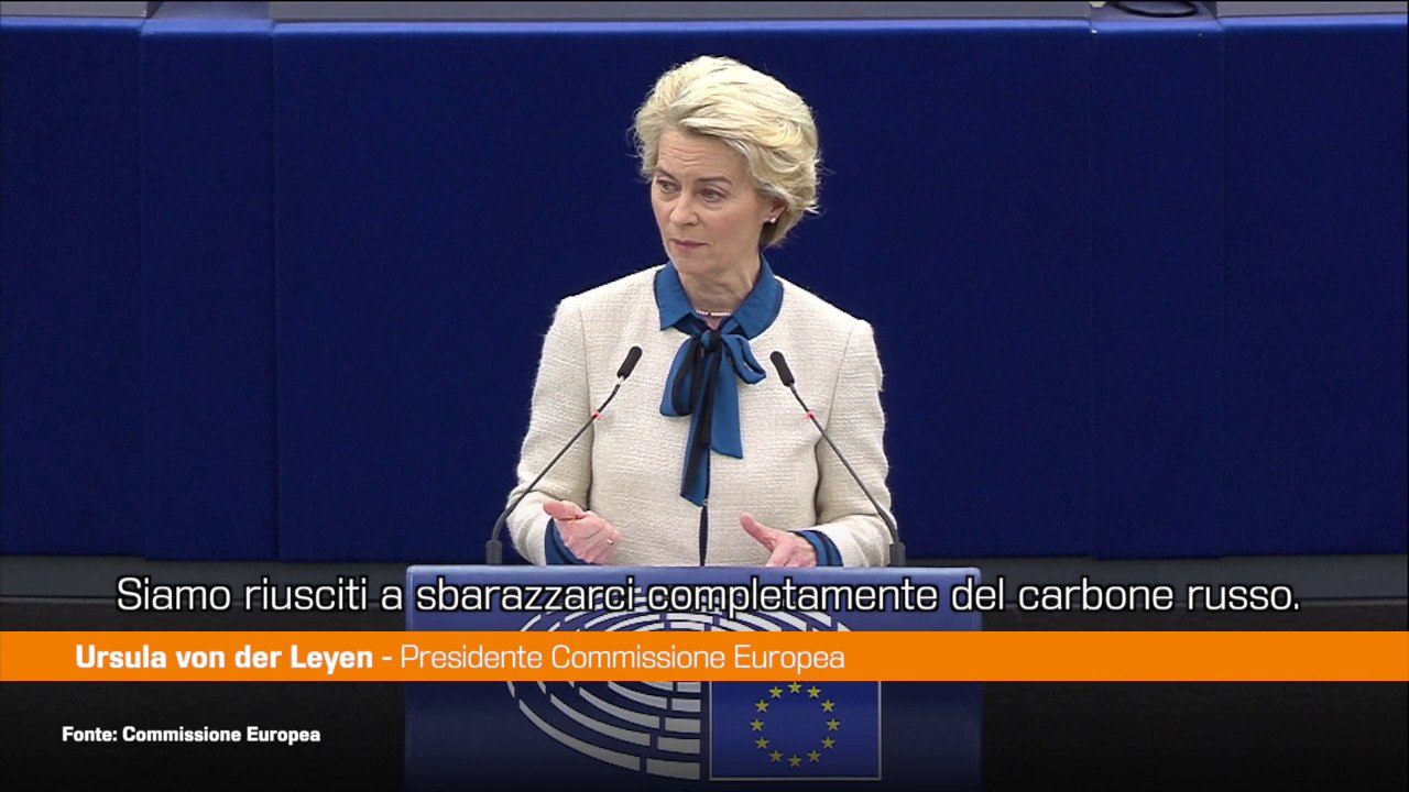Energia, Von der Leyen "L'Ue si prepari in tempo al prossimo inverno"