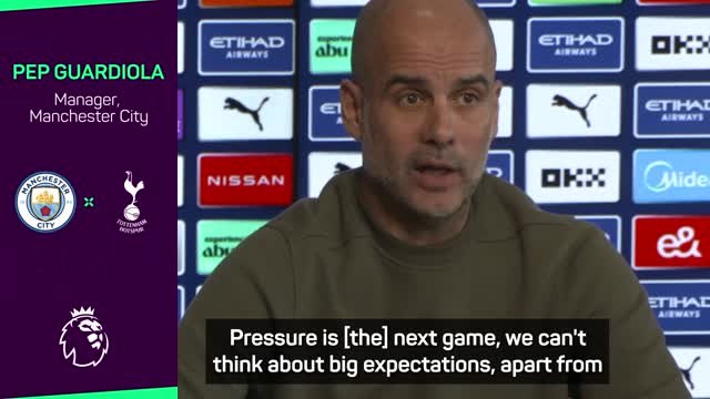 Guardiola ready to fight Arsenal for the Premier League title