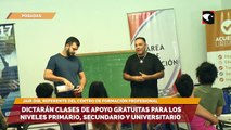 Dictarán clases de apoyo gratuitas para los niveles primario, secundario y universitario