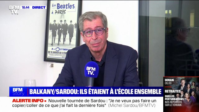 Patrick Balkany, ami de Michel Sardou: On a passé quelques années dans la même chambre, au collège (...) J'aime beaucoup Michel et je l'admire beaucoup