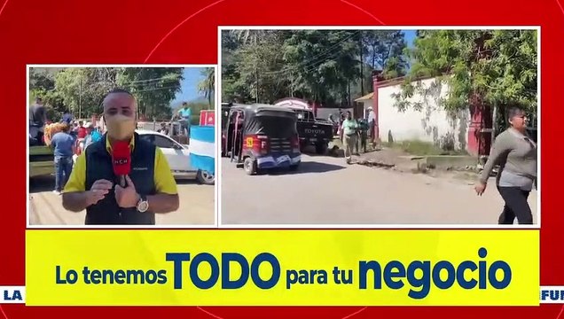 ¡No hay paso! Pobladores se toman carretera en Peña Blanca, Cortés exigiendo su pavimentación