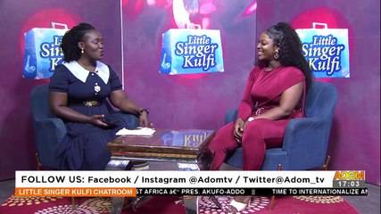 Little Singer Kulfi Chat Room on Adom TV (18-1-23)
